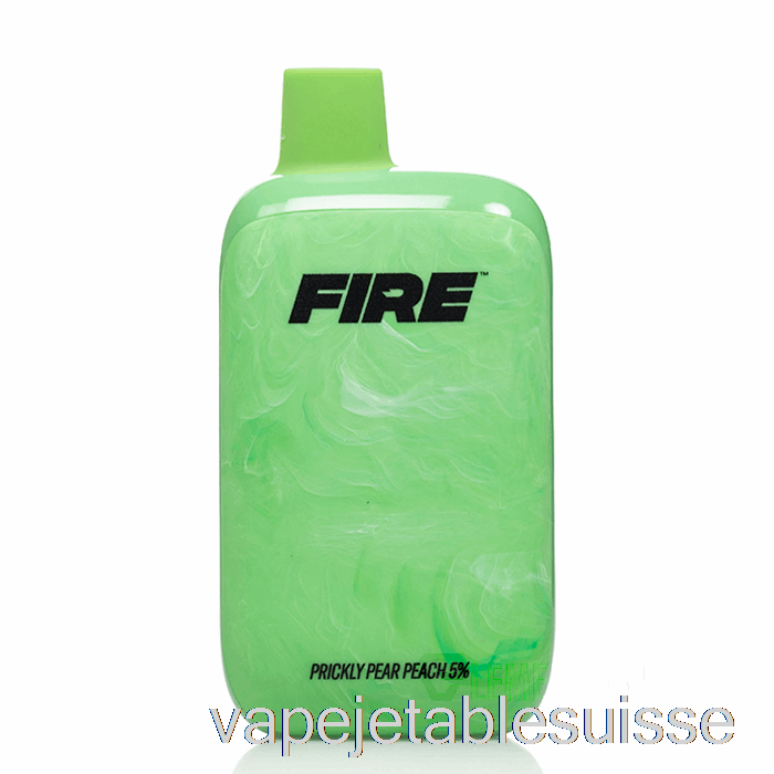 Vape Suisse Fire Boost 12000 Jetable Figue De Barbarie Pêche